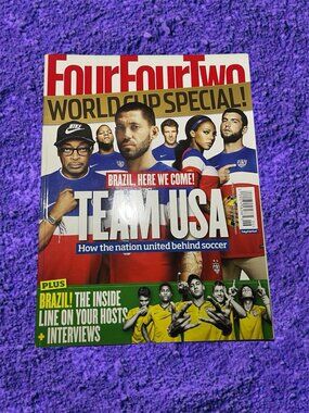 Four Four Two Magazine June 2014 Team USA Futbol Soccer